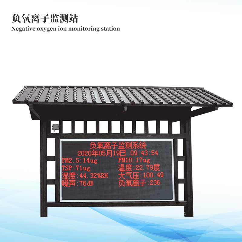 負(fù)氧離子監(jiān)測系統(tǒng)
